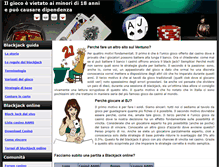 Tablet Screenshot of blackjack-online.bz